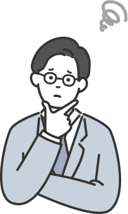 悩む男性教師のイラスト