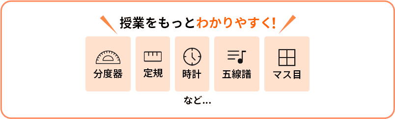 授業をもっとわかりやすく！